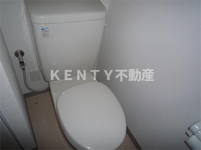 トイレ　ゆったりとした空間のトイレです