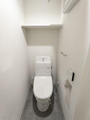 トイレ　ゆったりとした空間のトイレです