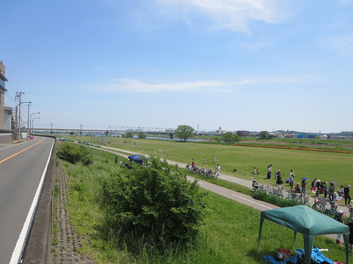 公園　多摩川（公園）まで760m