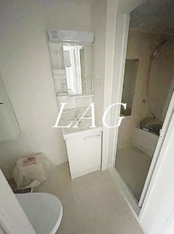 洗面設備　洗面台です。