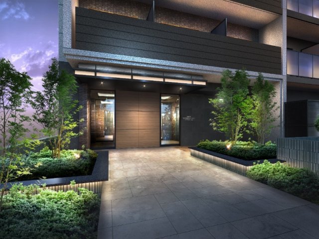 エントランス　毎日通るエントランスはこのようになっています