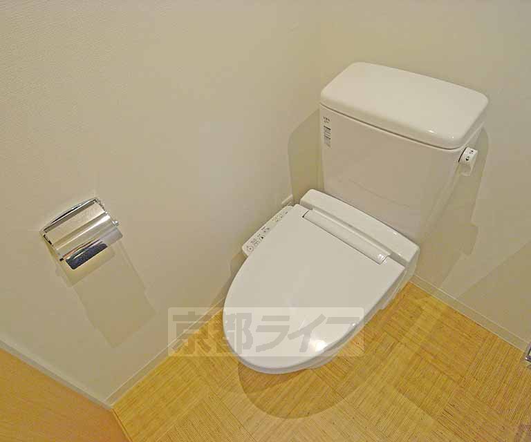 トイレ　清潔感のあるトイレです。