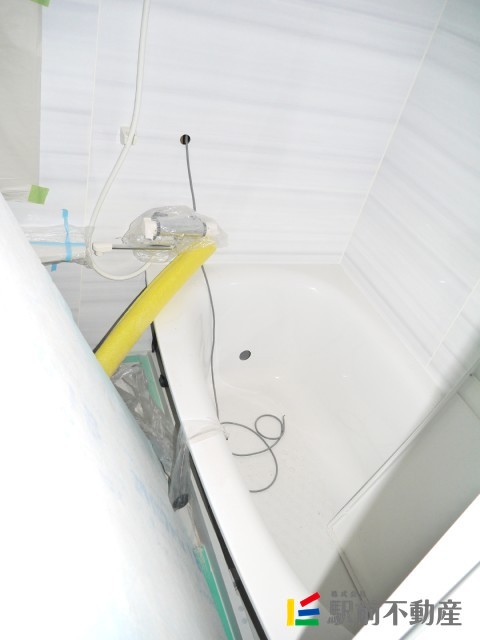 バス・シャワールーム　建築中です☆