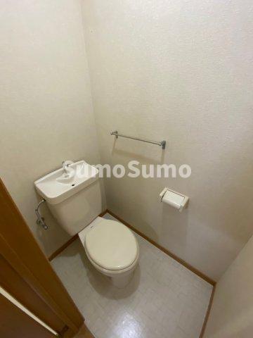 トイレ　ゆったりとした空間のトイレです