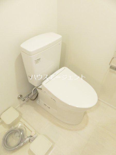 トイレ　清潔感のあるトイレ。