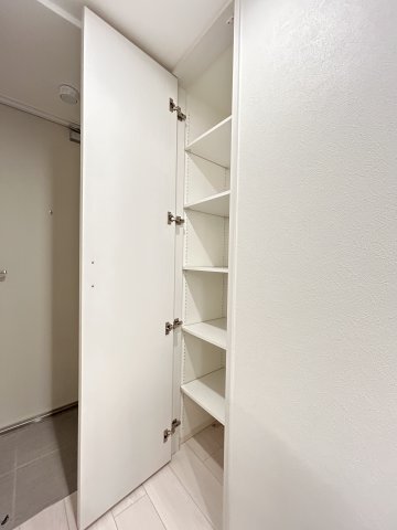 収納　収納のためのスペースです