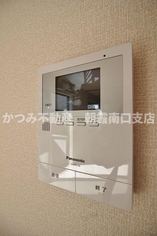 セキュリティ　同物件別号室参考写真