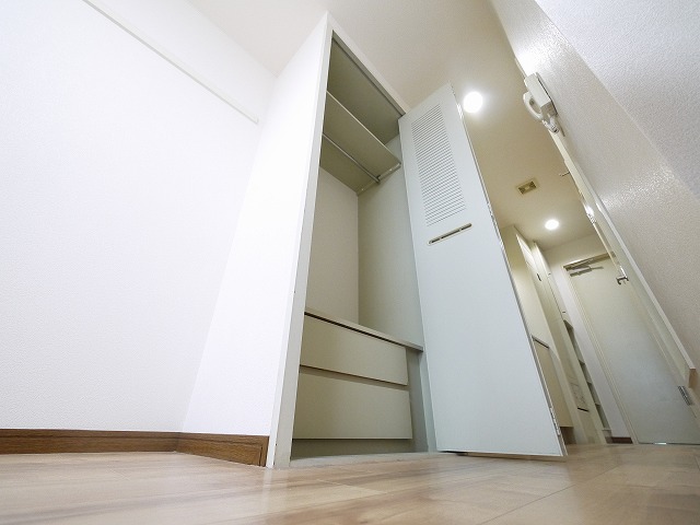 収納　大きなスペースがあり、収納には困りません