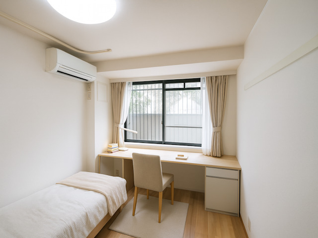 居室・リビング　CGで家具等を配置したもので家具等は含まれません。