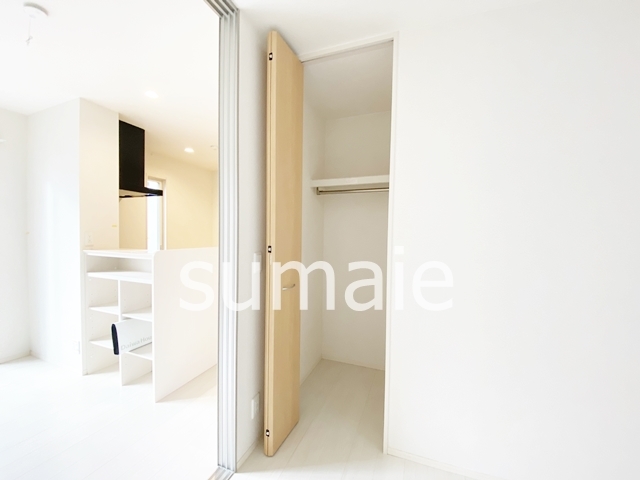 収納　大きなスペースがあり、収納には困りません