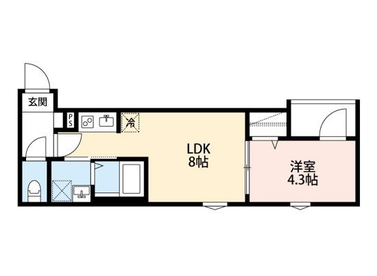 建物外観　間取図