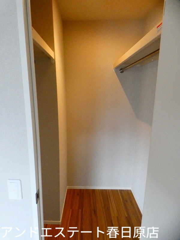 収納　ウォークインクローゼット