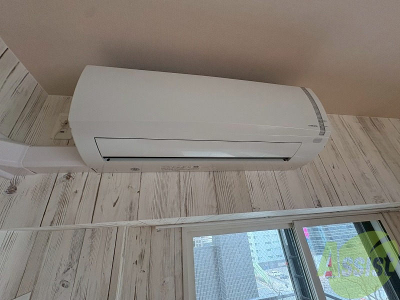 その他設備　エアコンがありますので夏でも快適に過ごせます！