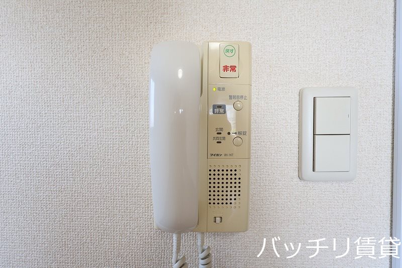 セキュリティ　別部屋写真の為、現状を優先いたします。