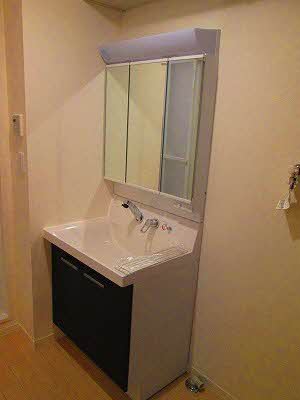 洗面設備　洗髪洗面化粧台