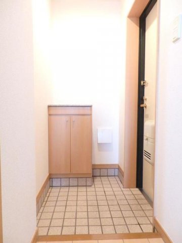 玄関　落ち着いた玄関です