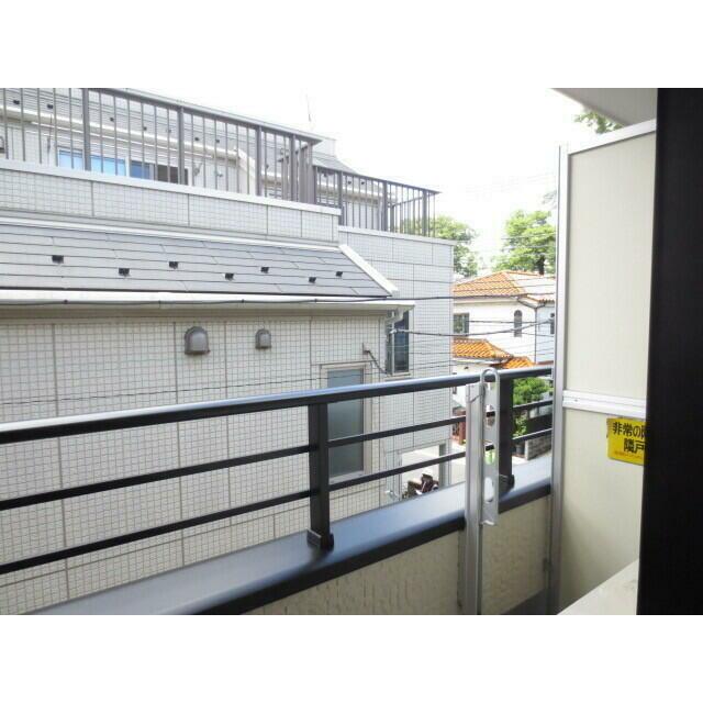 バルコニー　バルコニーからの眺め