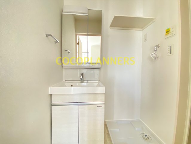 洗面設備　※別号室の写真です。現況優先となります。