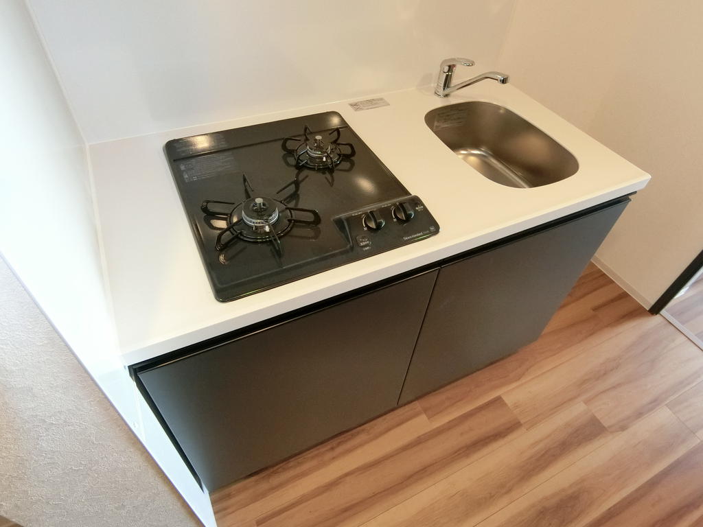 キッチン　2口ガスコンロです♪