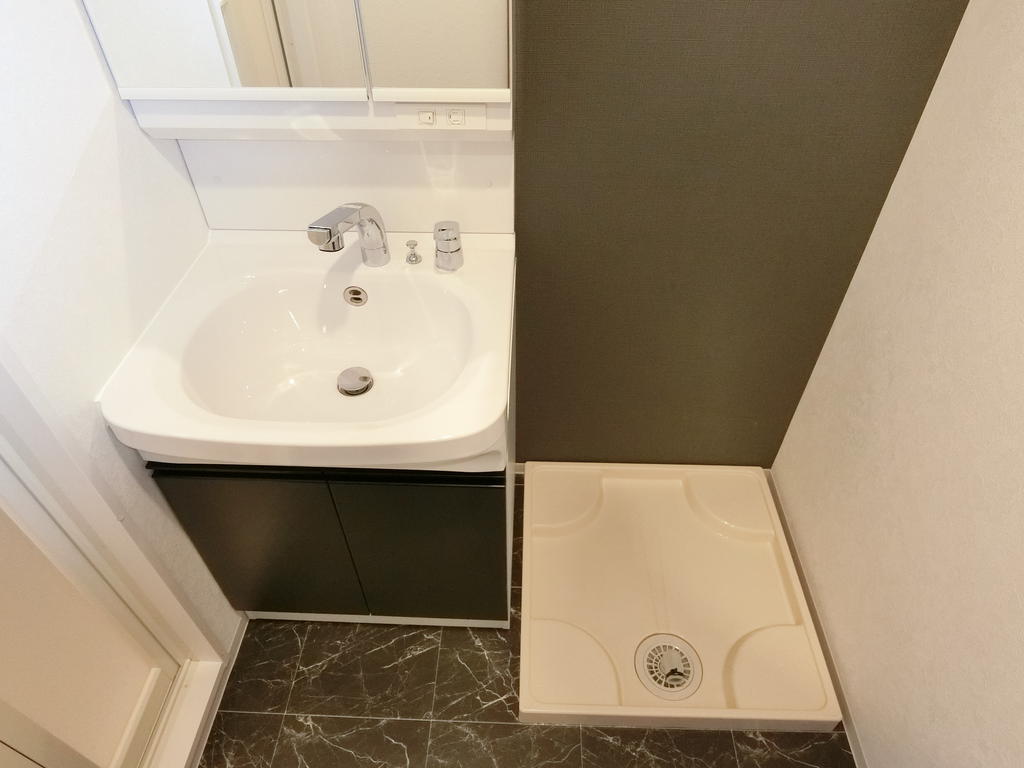 洗面設備　シャンプードレッサータイプです♪