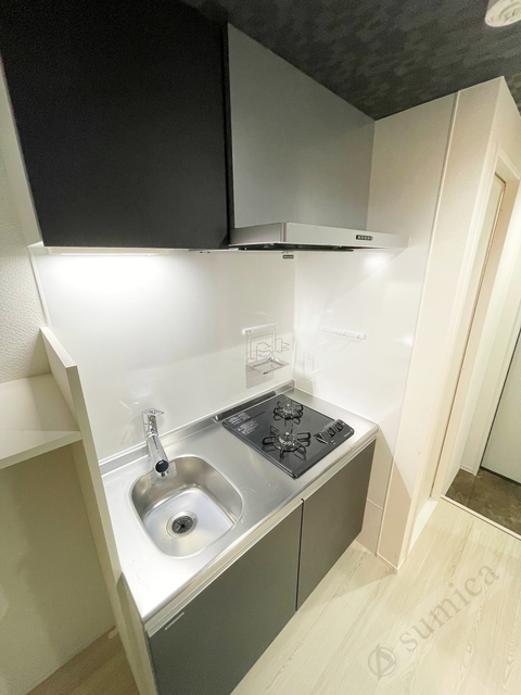 キッチン　２口システムキッチン・お料理もグレードアップ♪