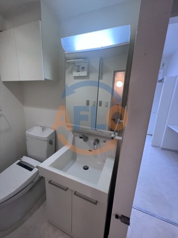 洗面設備　La CASA新深江　独立洗面台