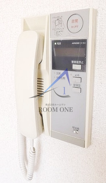 セキュリティ　インターホンです。