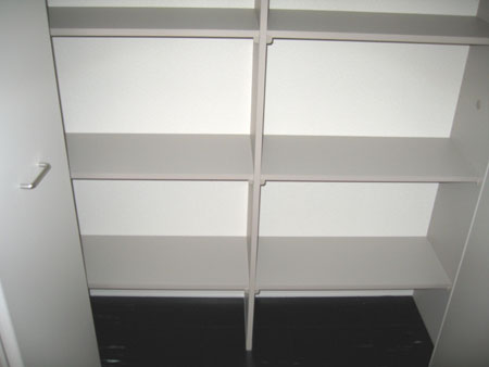 収納　たっぷりとした収納スペースです