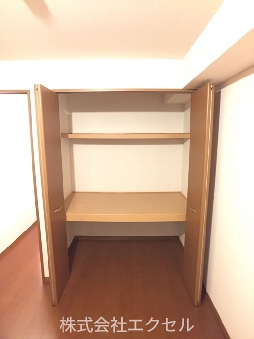 収納　収納完備でお部屋を広くお使いいただけます。