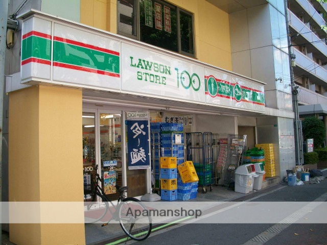コンビニ　ローソンストア１００（コンビニ）まで480m