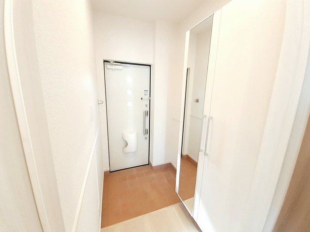 玄関　落ち着いた玄関です