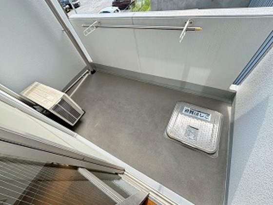 バルコニー　※別部屋の写真です