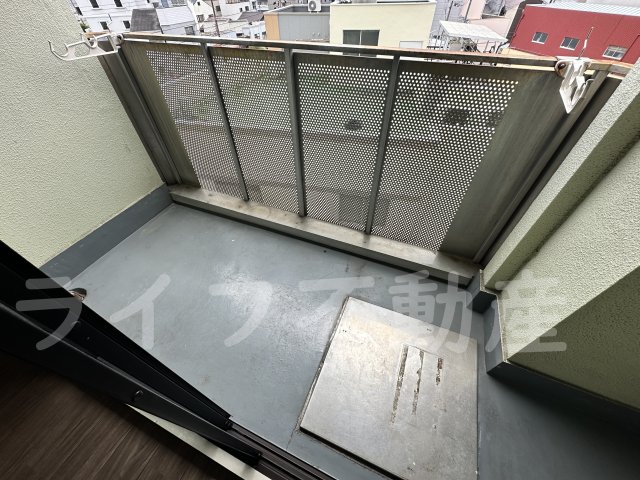 バルコニー　広々としたバルコニーです