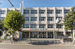 中学校　札幌市立八条中学校（中学校）まで558m