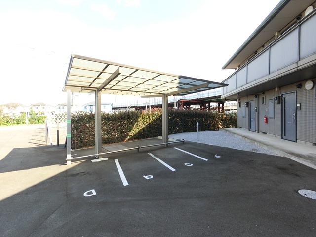 その他　バイク駐輪もＯＫです！（有料）