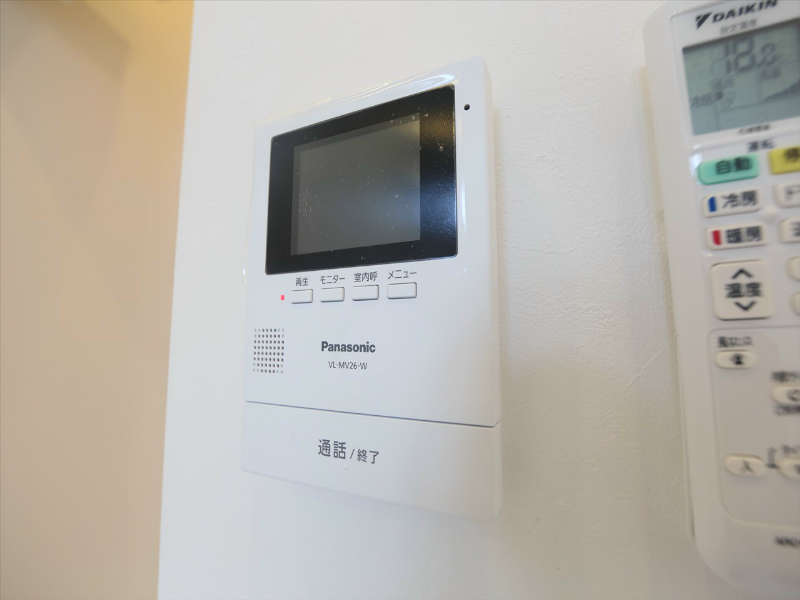 セキュリティ　ＴＶモニター付インターホン