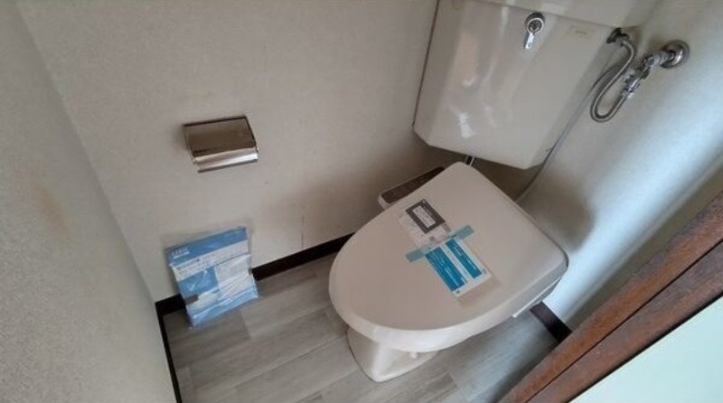 トイレ　図面と現状に相違がある場合には現状を優先
