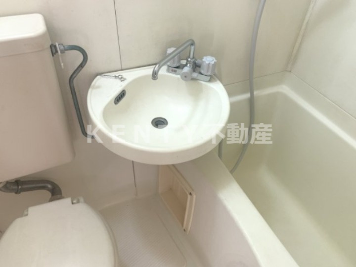 洗面設備　使いやすい洗面所です
