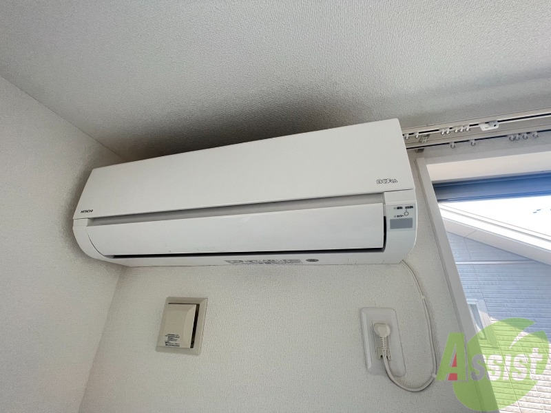 その他設備　エアコンが付いているので夏も冬も快適ですね～