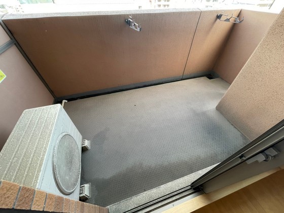 バルコニー　※別部屋の写真です