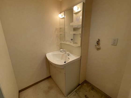 洗面設備　※別部屋の写真です