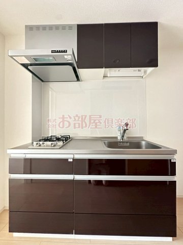 キッチン　コンパクトなキッチンで掃除もラクラク