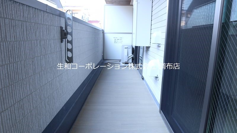 バルコニー　南西向きの綺麗なバルコニー♪