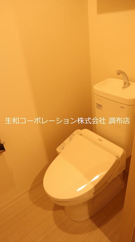 トイレ　綺麗な温水洗浄便座のトイレ♪