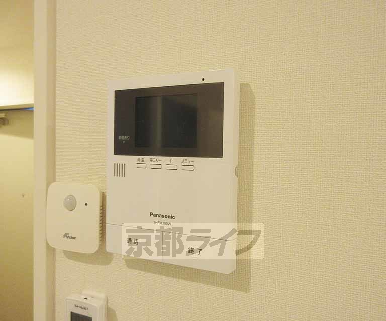 セキュリティ　嬉しいモニター付き