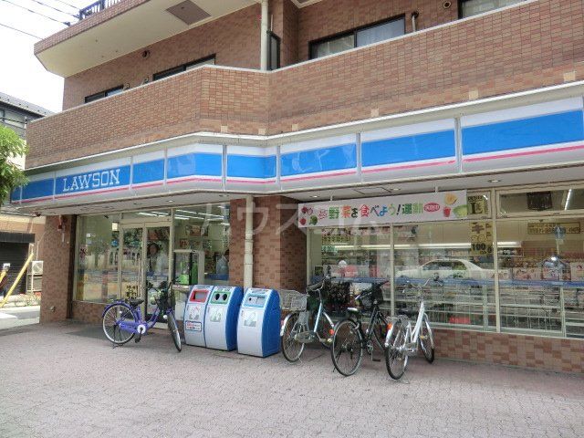 コンビニ　ローソン川口栄町店（コンビニ）まで215m