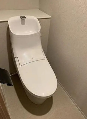 トイレ　写真は同タイプ住居です。