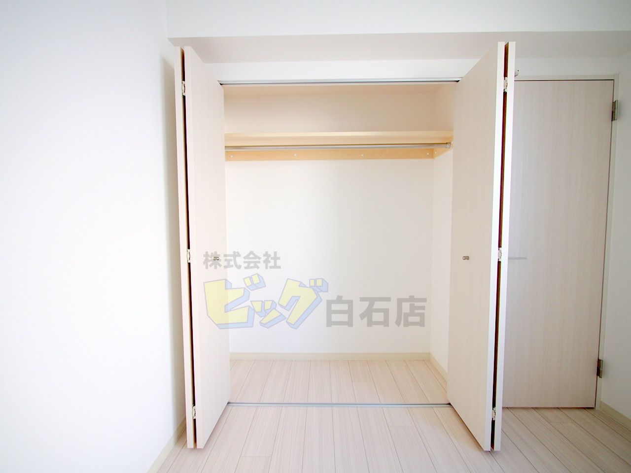 収納　広々ウォークインクローゼット完備しています♪