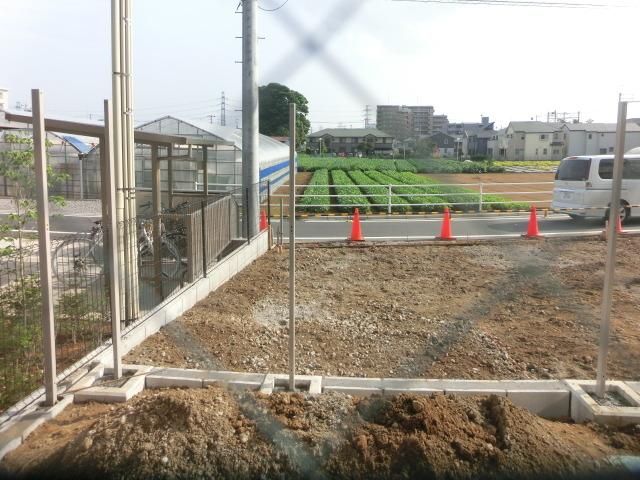 眺望　景色　建築中