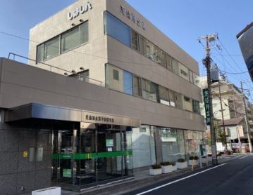 銀行　芝信用金庫不動前支店（銀行）まで434m